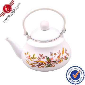 1.2L Esmalte Teapot com Bakelite Handle